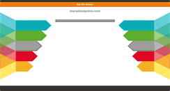 Desktop Screenshot of manadoexpress.com